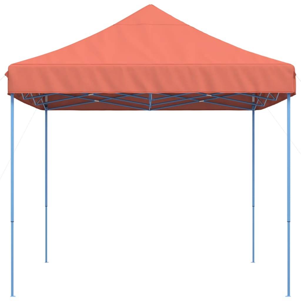 vidaXL Partyzelt Faltbar Pop-Up Terrakottarot 410x279x315 cm