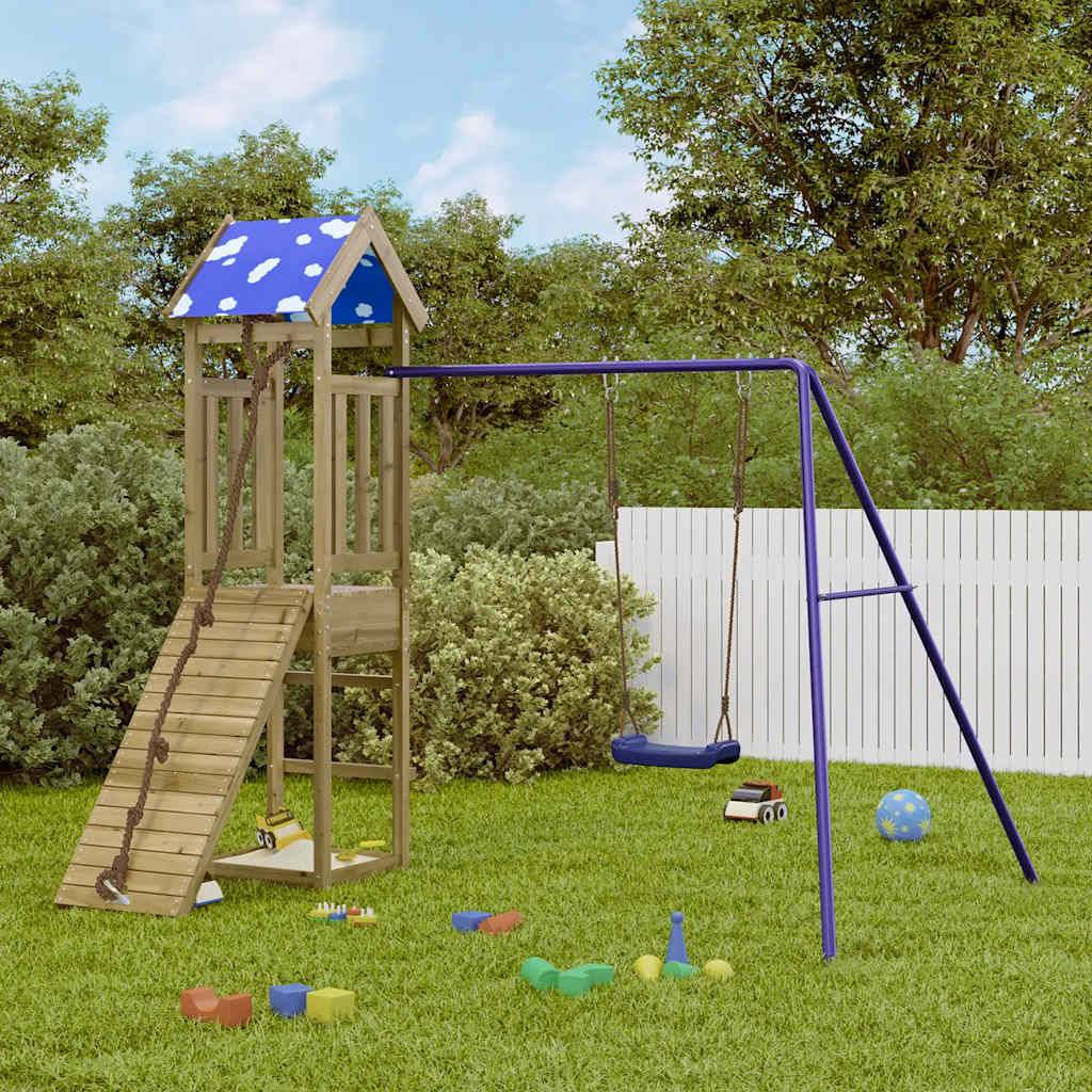 vidaXL Spielturm Imprägniertes Kiefernholz