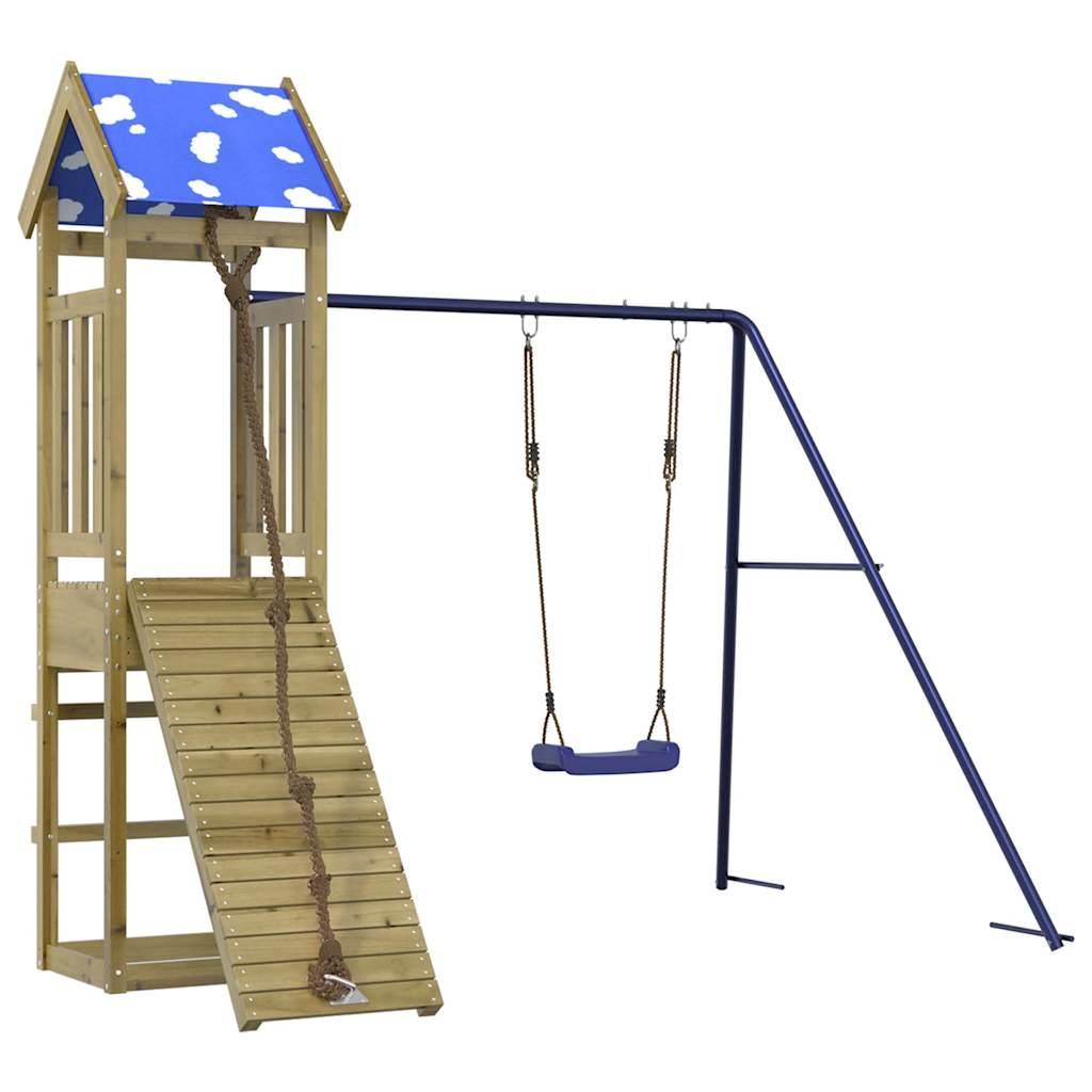 vidaXL Spielturm Imprägniertes Kiefernholz