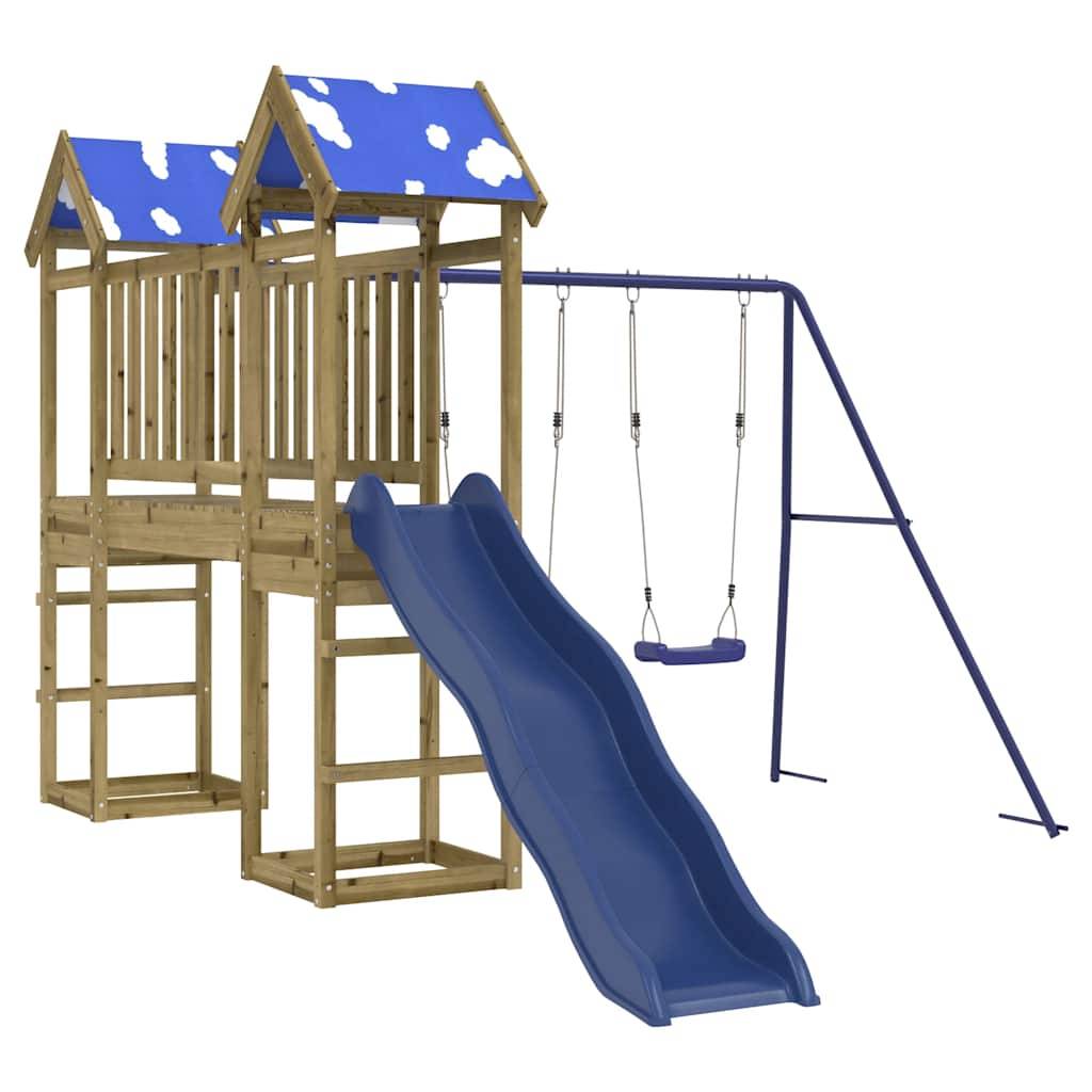 vidaXL Spielturm Imprägniertes Kiefernholz