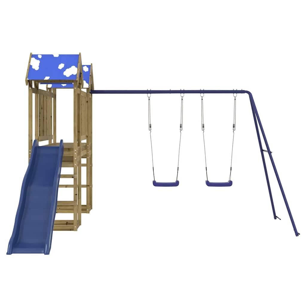 vidaXL Spielturm Imprägniertes Kiefernholz