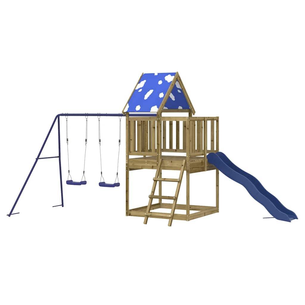 vidaXL Spielturm Imprägniertes Kiefernholz