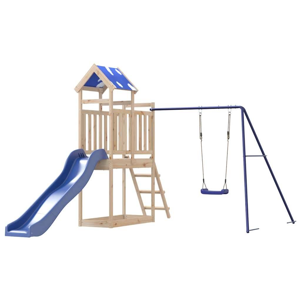 vidaXL Spielturm Massivholz Kiefer
