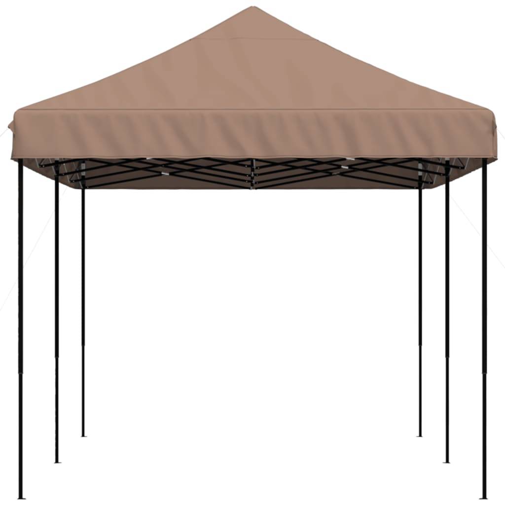 vidaXL Partyzelt Faltbar Pop-Up Braun 580x292x315 cm