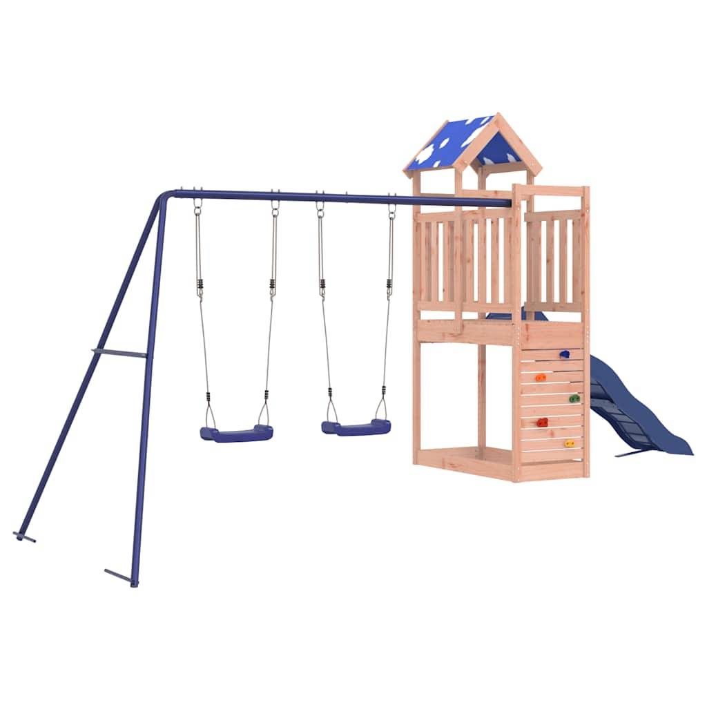 vidaXL Spielturm Massivholz Douglasie