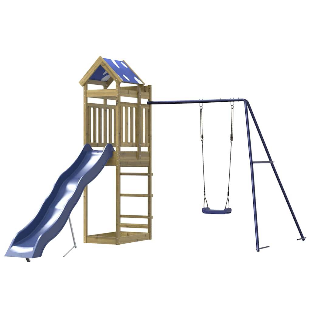 vidaXL Spielturm Imprägniertes Kiefernholz