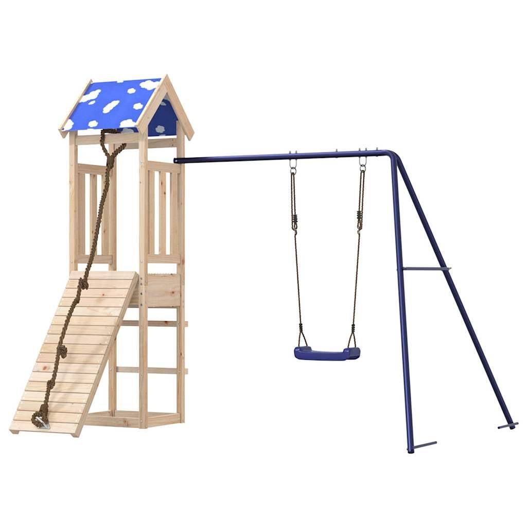 vidaXL Spielturm Massivholz Kiefer