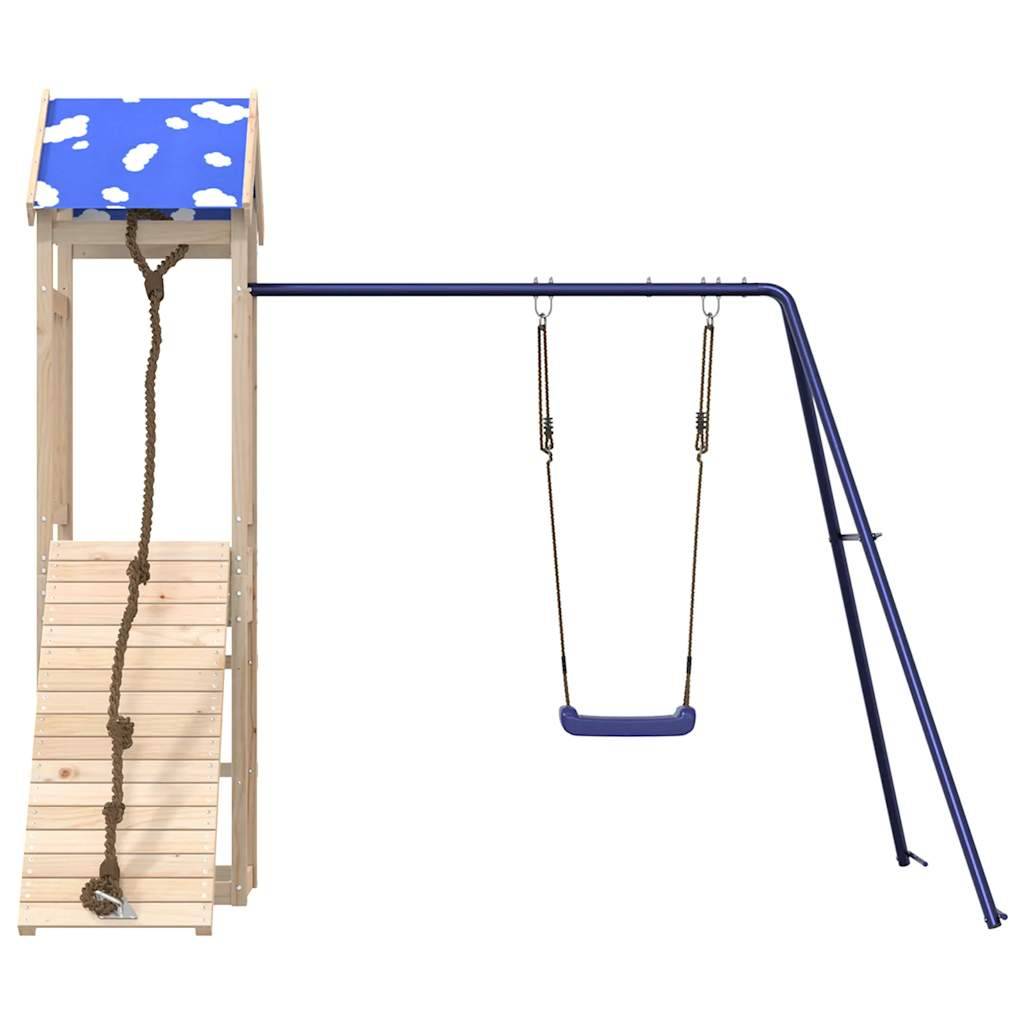 vidaXL Spielturm Massivholz Kiefer