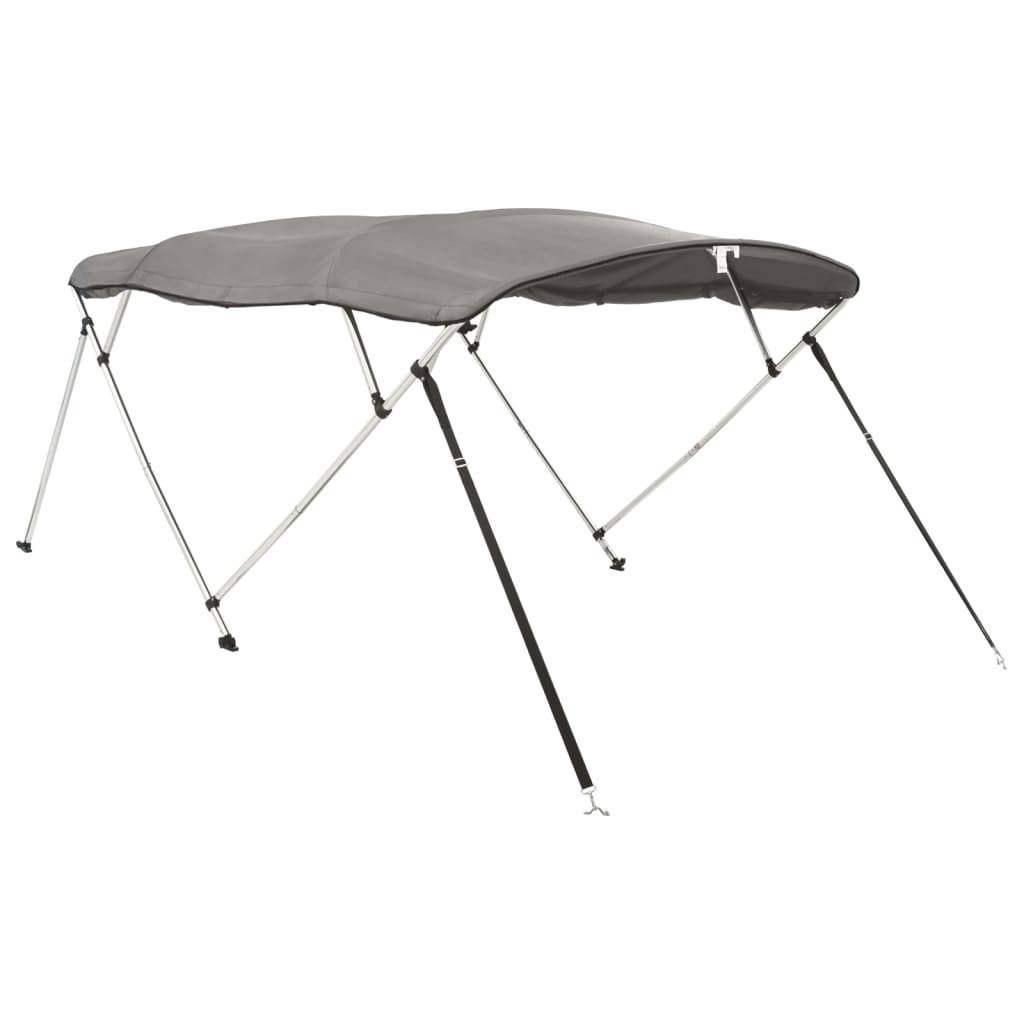 vidaXL 4-Bow Bimini-Top mit Seitenteilen 243x(170-182)x137 cm