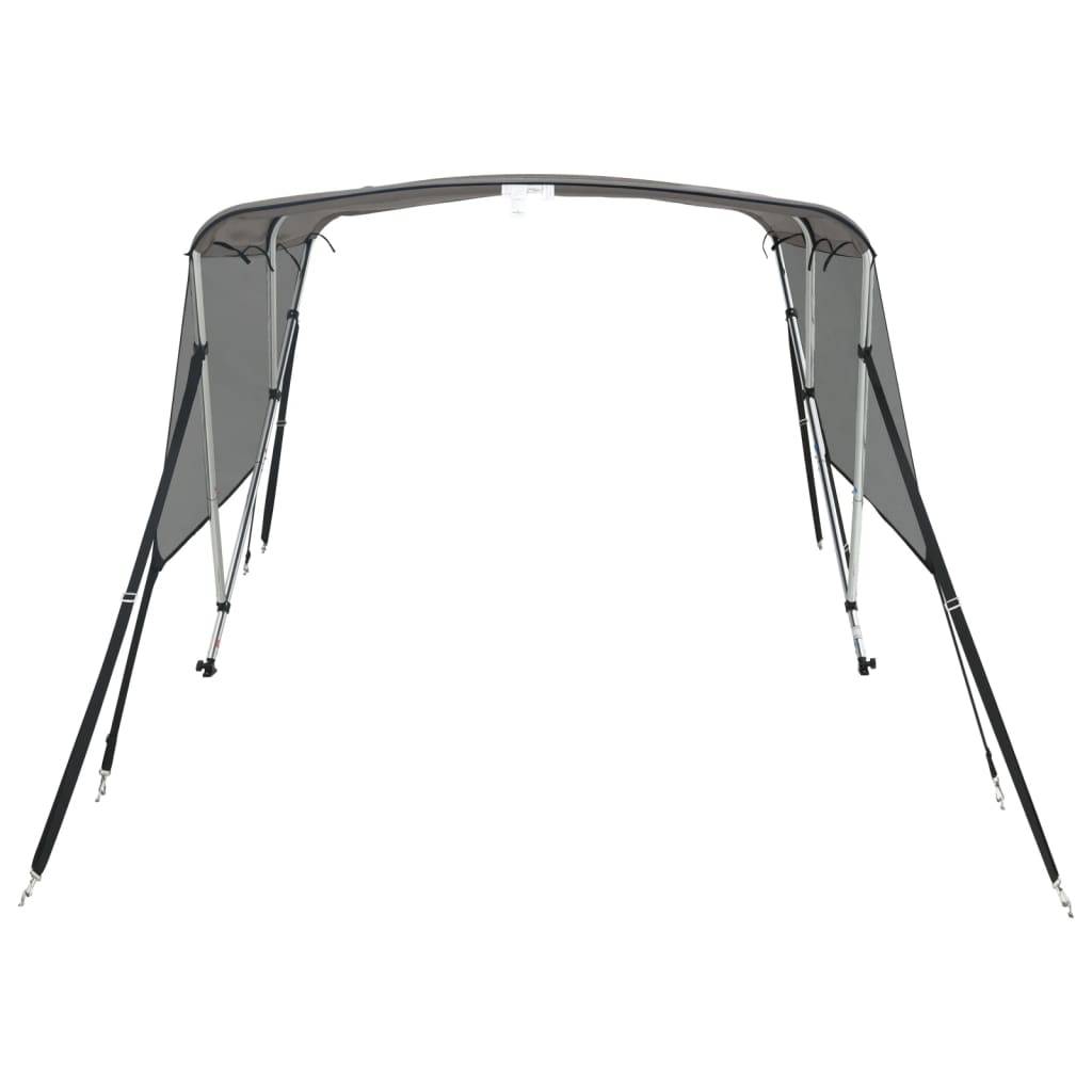 vidaXL 3-Bow Bimini-Top mit Mesh-Seitenteilen 183x(170-182)x137 cm