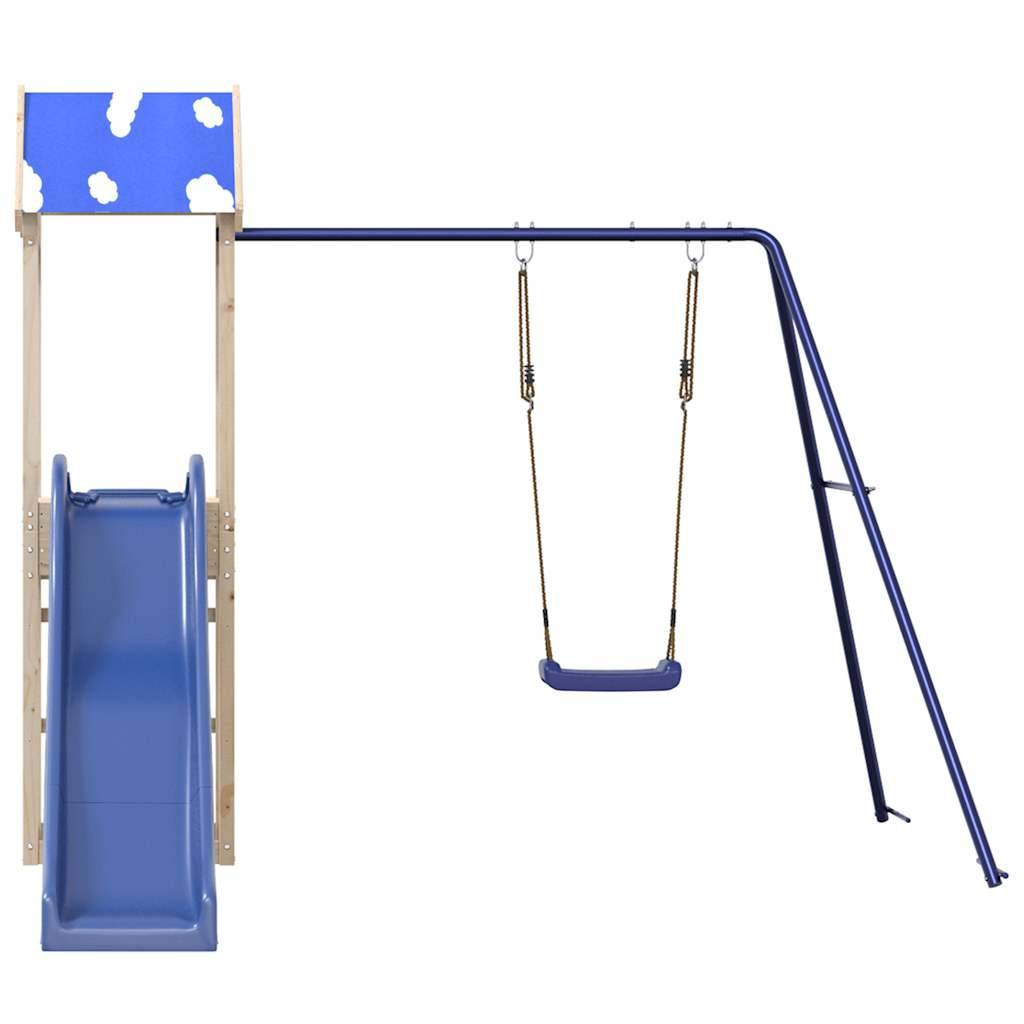 vidaXL Spielturm Massivholz Kiefer