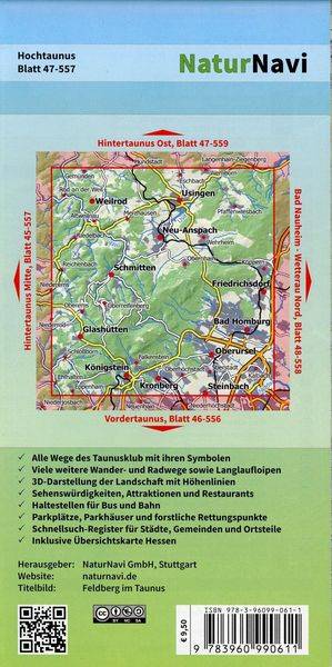 Hochtaunus 1 : 25 000, Blatt 47-557