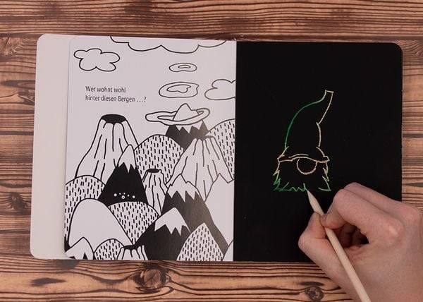 Die besten 33 Kreativ-Kratzelbilder für kleine Künstler