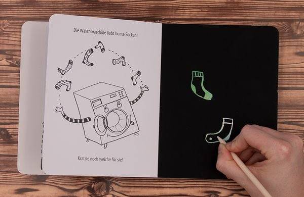 Die besten 33 Kreativ-Kratzelbilder für kleine Künstler