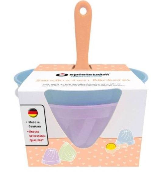 Spielstabil 5069 - Sandkuchen Bäckerei, 3-teilig, Sandspielzeug