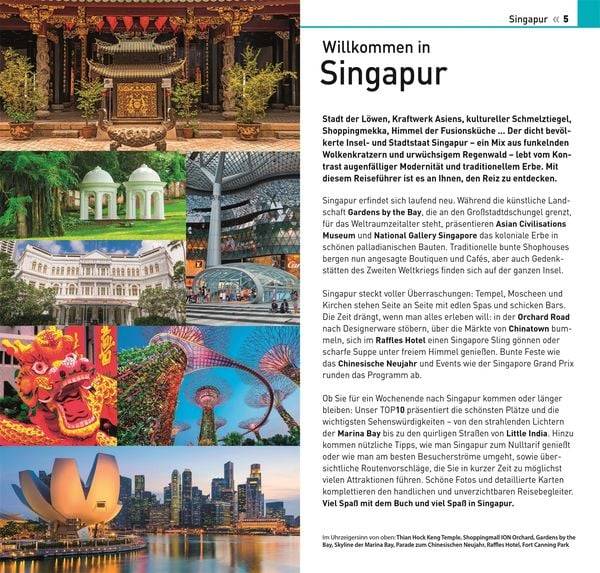 TOP10 Reiseführer Singapur