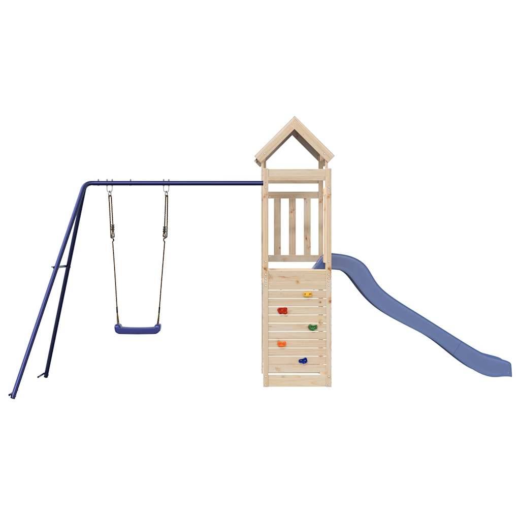 vidaXL Spielturm Massivholz Kiefer