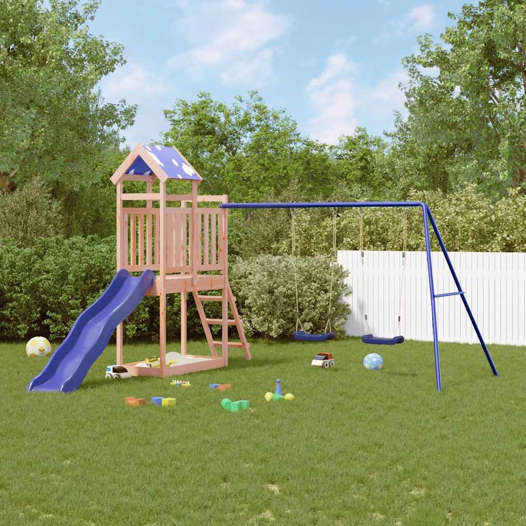 vidaXL Spielturm Massivholz Douglasie