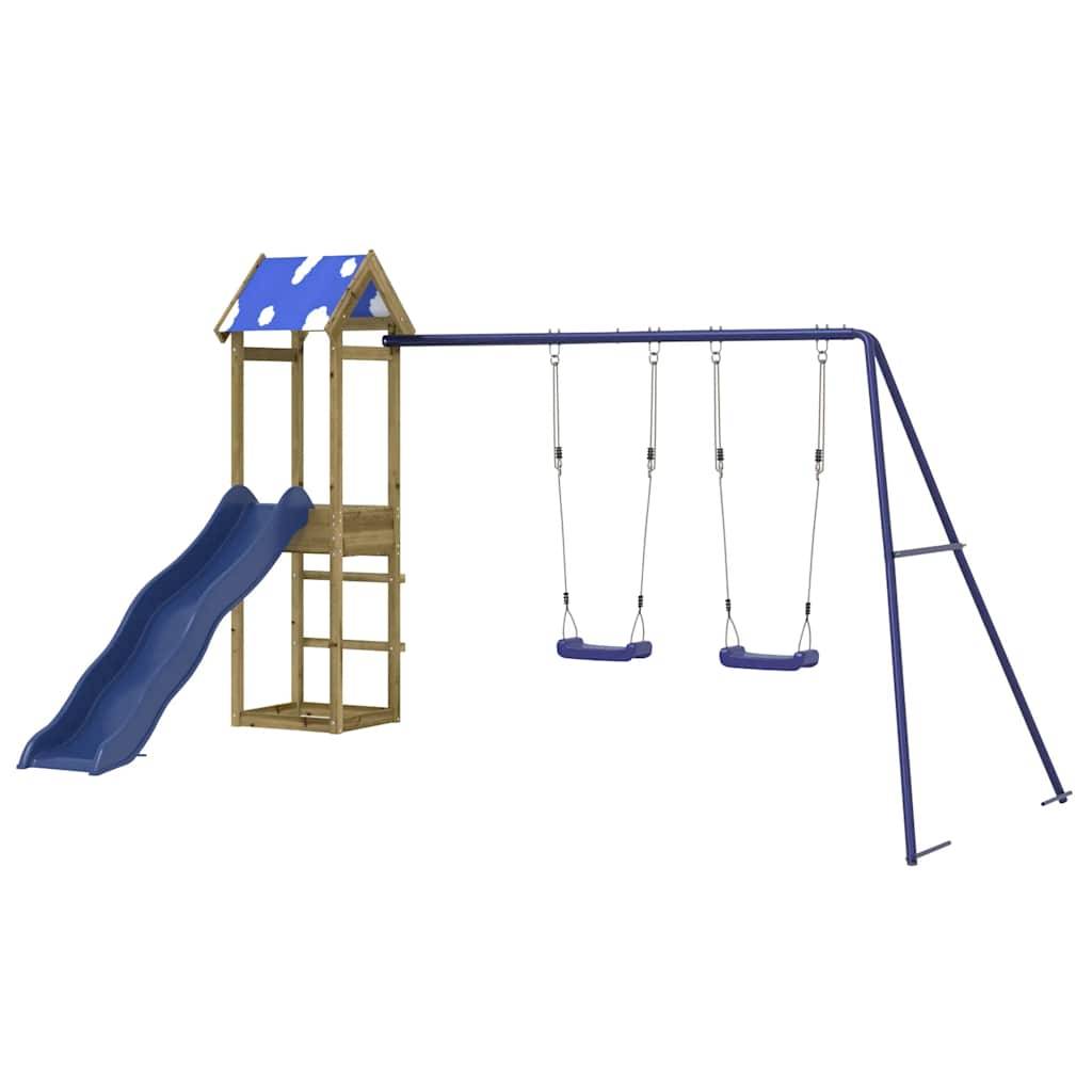 vidaXL Spielturm Imprägniertes Kiefernholz