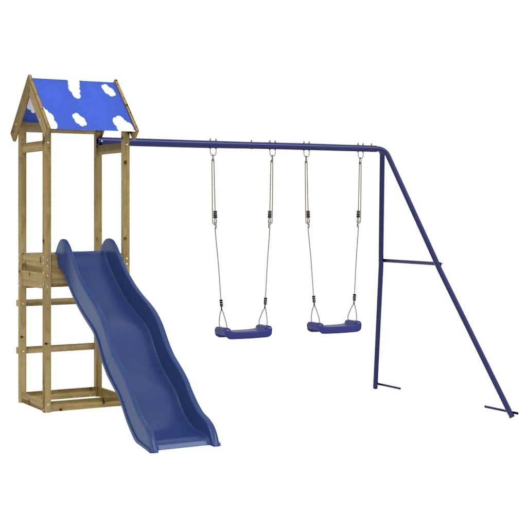 vidaXL Spielturm Imprägniertes Kiefernholz