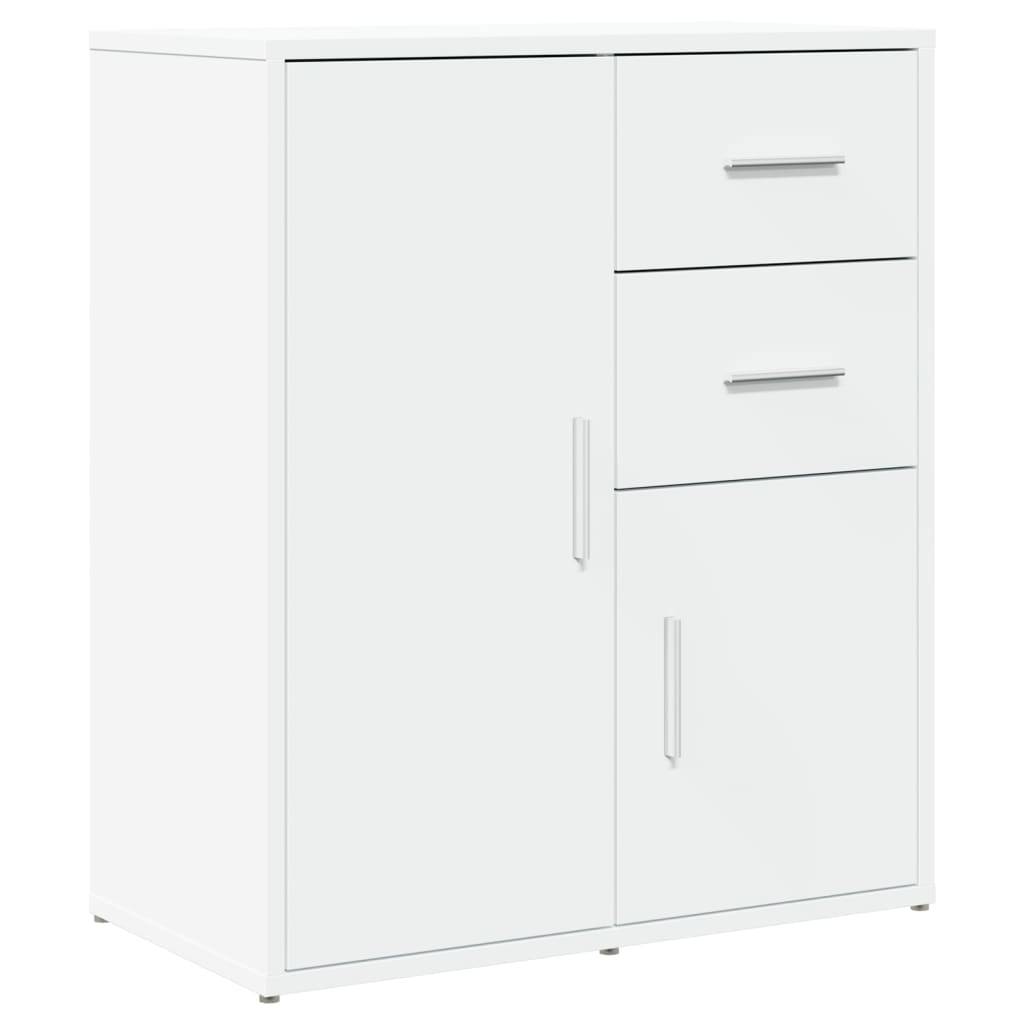 vidaXL Sideboards 2 Stk. Weiß 60x31x70 cm Holzwerkstoff