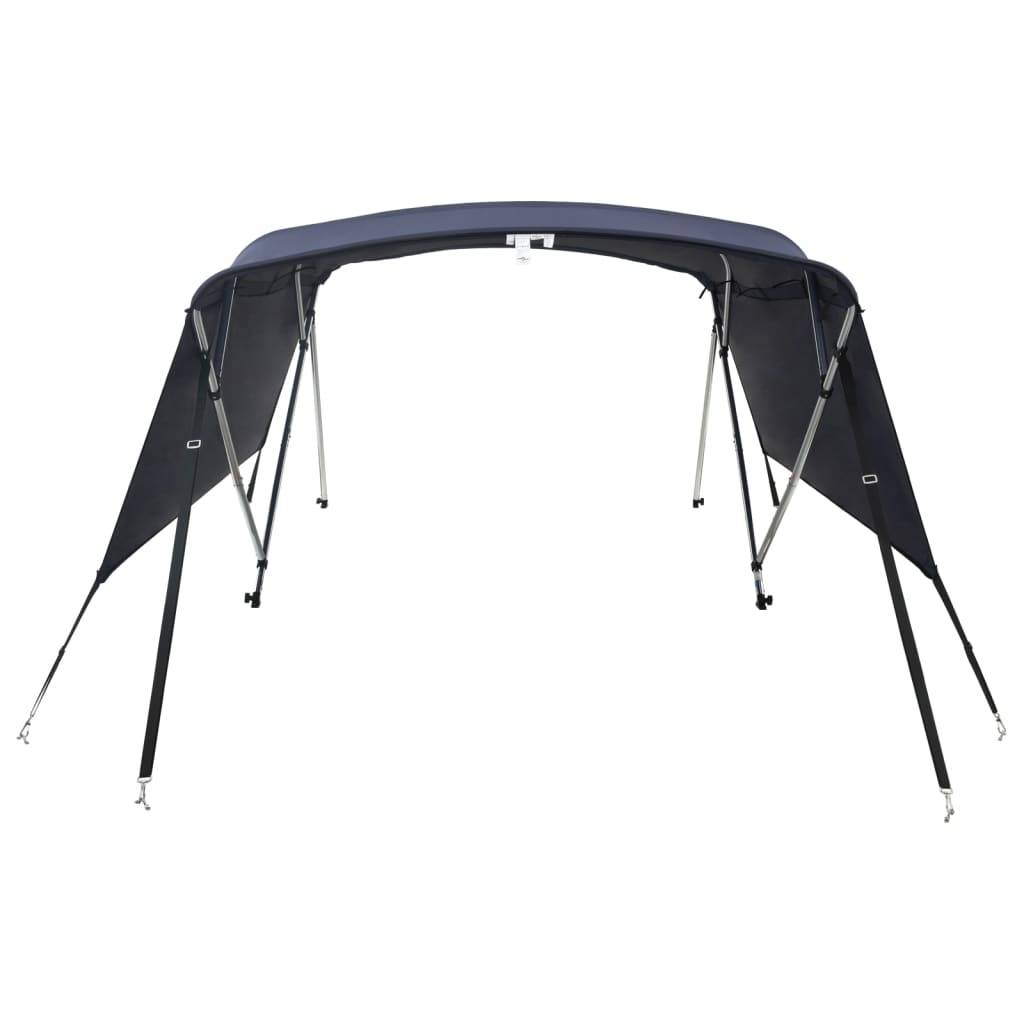 vidaXL 4-Bow Bimini-Top mit Seitenteilen 243x(230-244)x137 cm