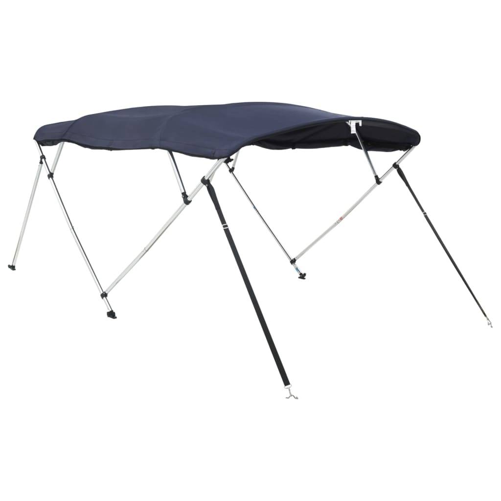vidaXL 4-Bow Bimini-Top mit Seitenteilen 243x(170-182)x137 cm