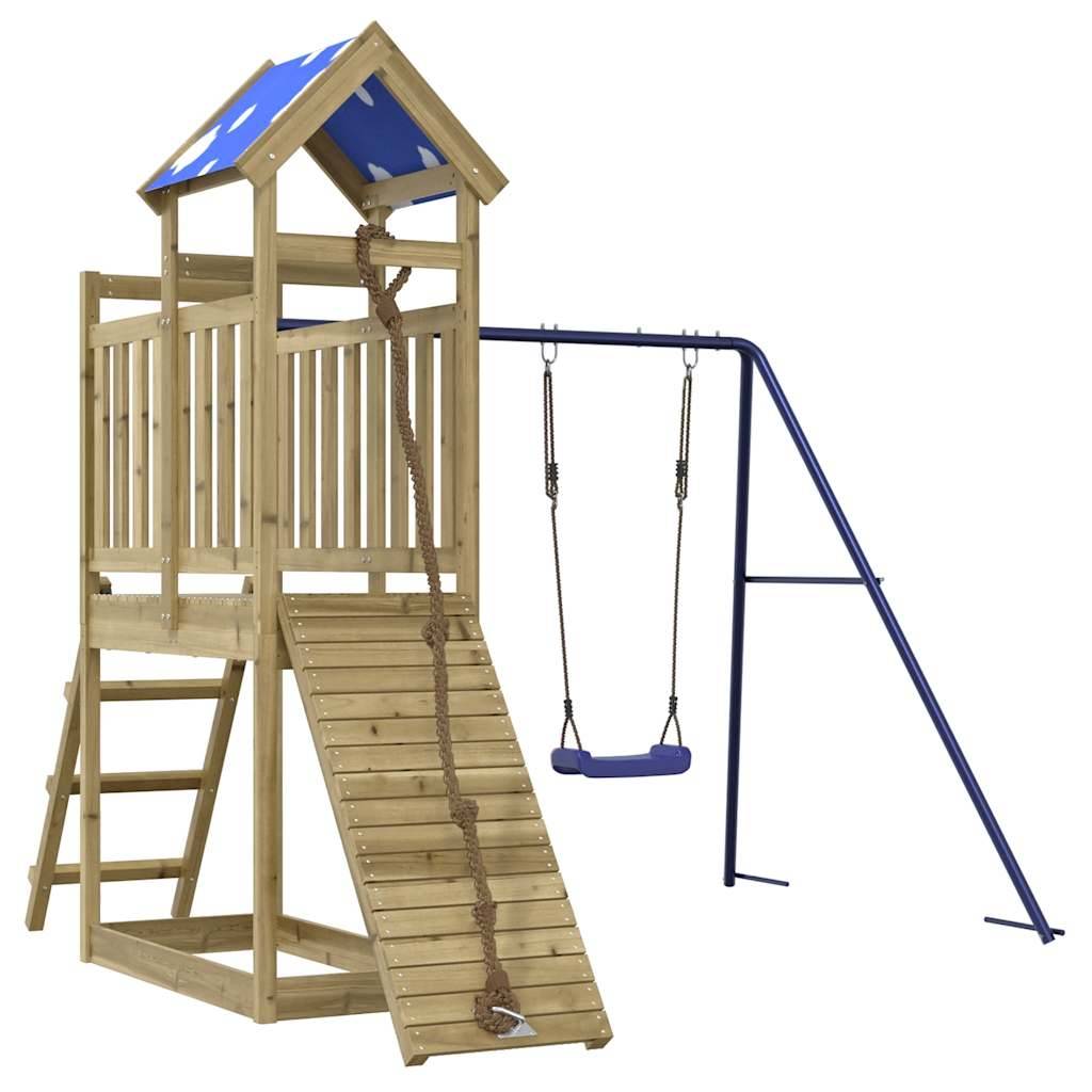 vidaXL Spielturm Imprägniertes Kiefernholz