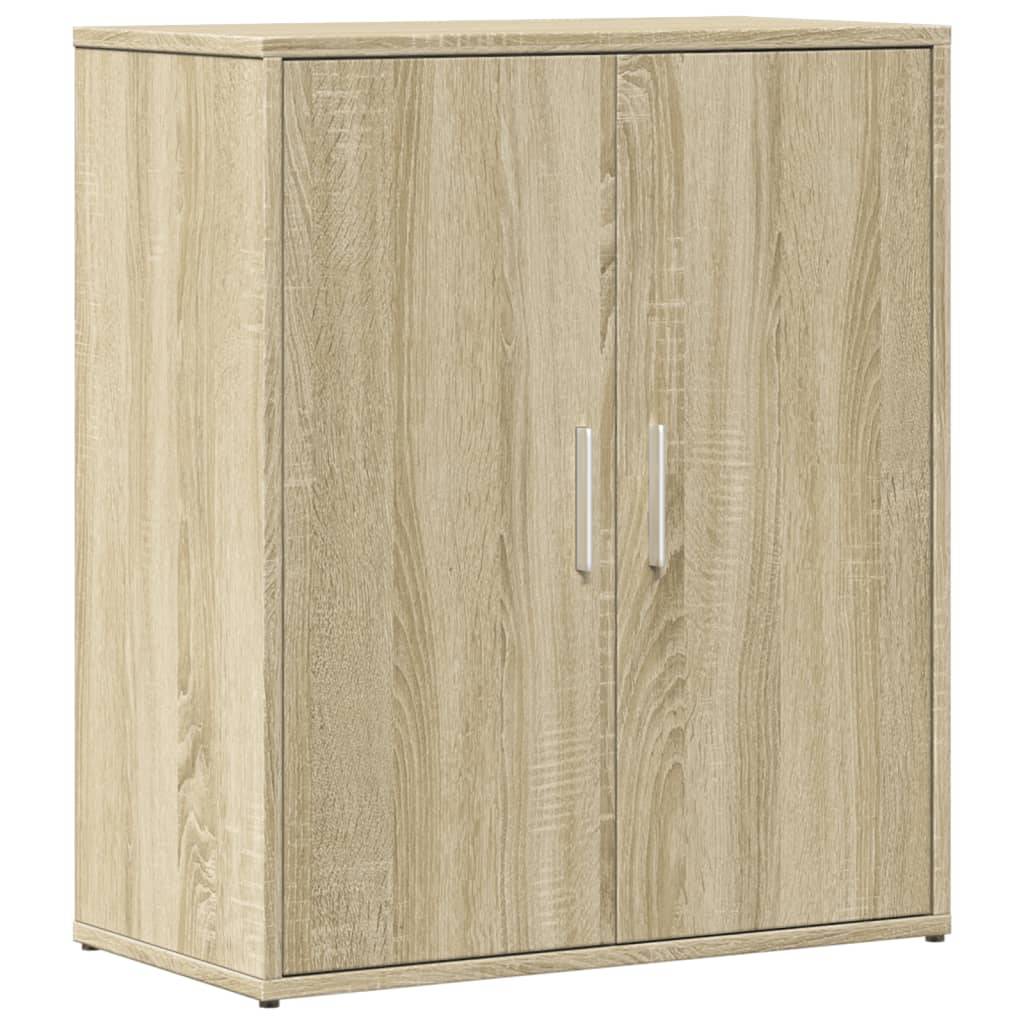 vidaXL Sideboards 2 Stk. Sonoma-Eiche 60x31x70 cm Holzwerkstoff
