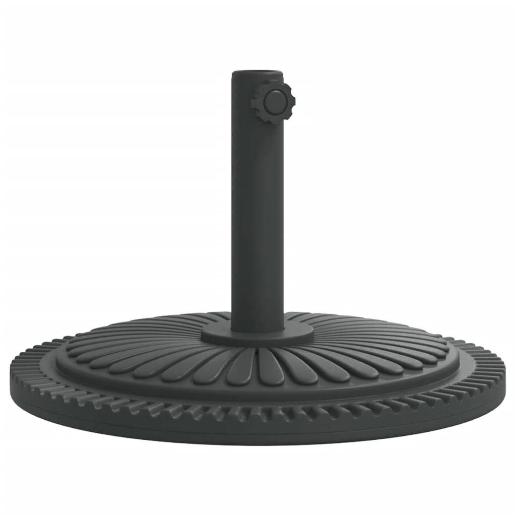 vidaXL Sonnenschirmständer für Ø38/48 mm Mast 12 kg Rund