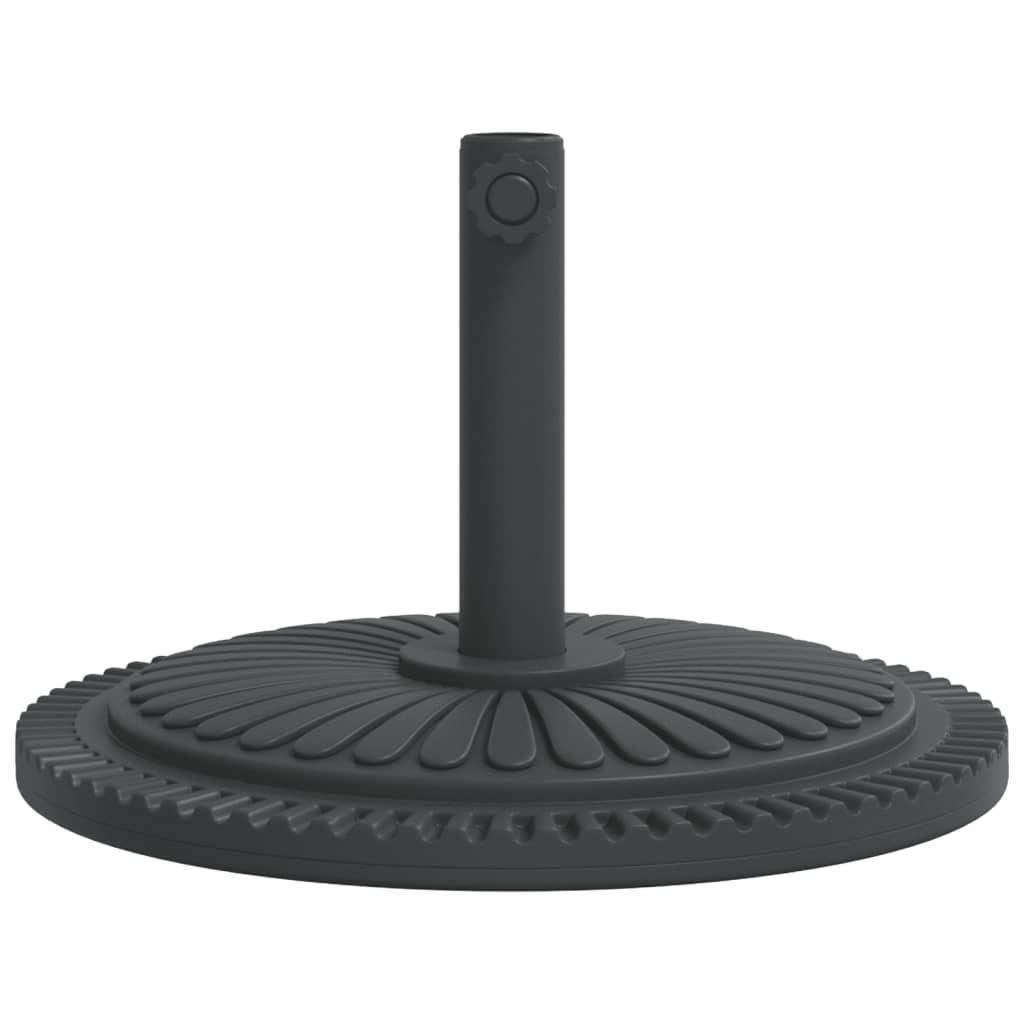 vidaXL Sonnenschirmständer für Ø38/48 mm Mast 12 kg Rund