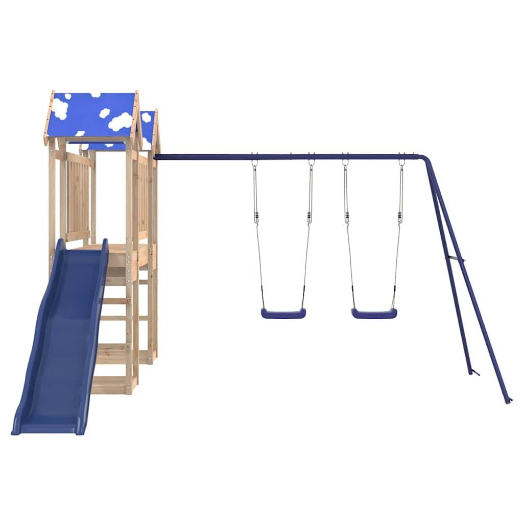 vidaXL Spielturm Massivholz Kiefer