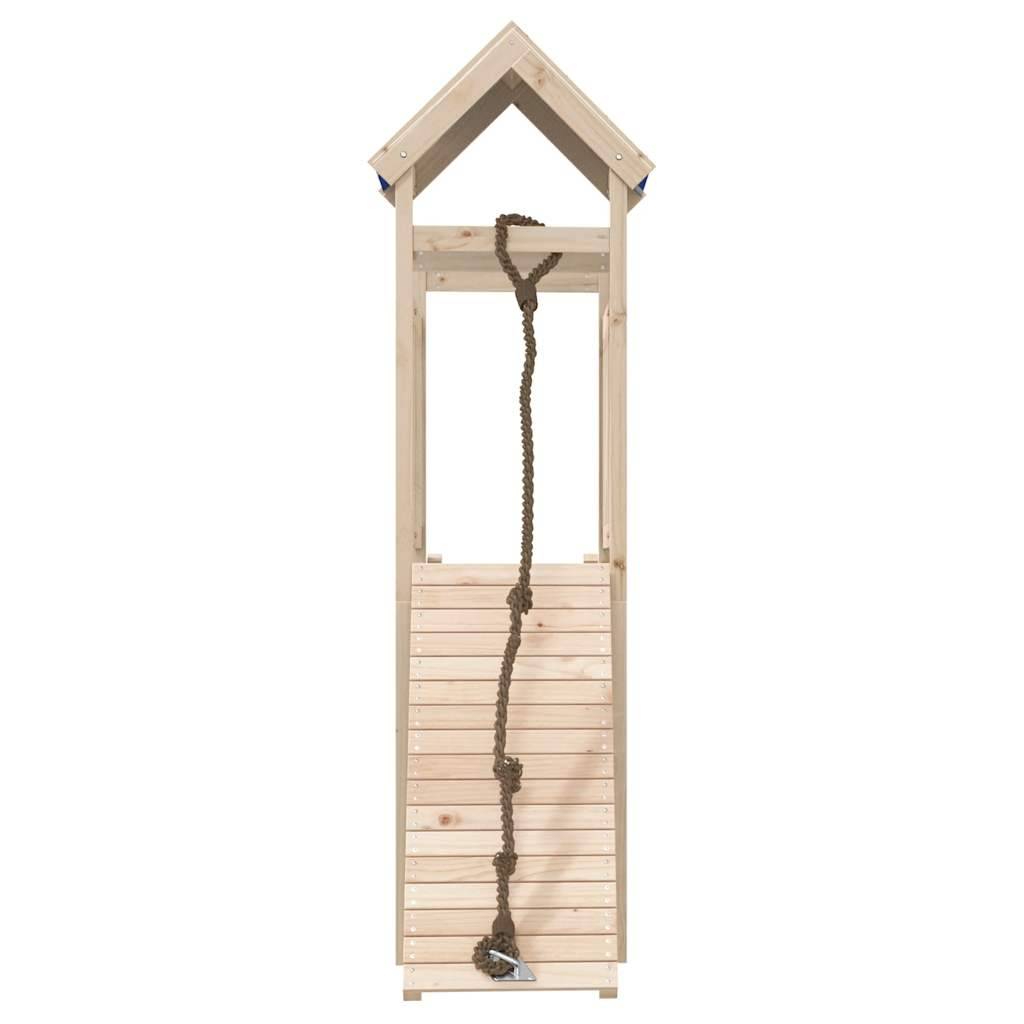 vidaXL Spielturm Massivholz Kiefer