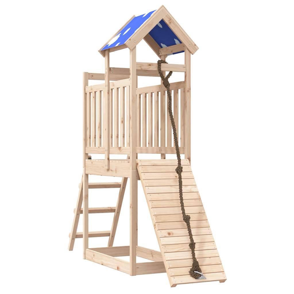 vidaXL Spielturm Massivholz Kiefer