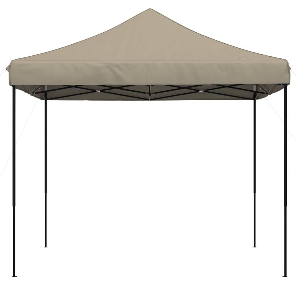 vidaXL Partyzelt Faltbar Pop-Up Taupe 292x292x315 cm