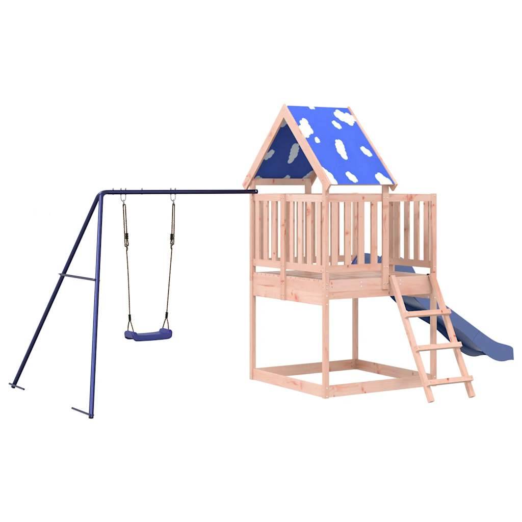 vidaXL Spielturm Massivholz Douglasie