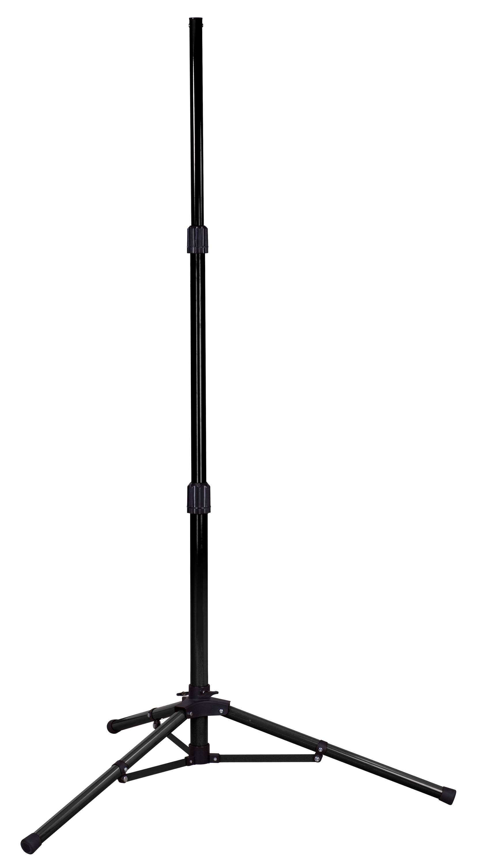 LED's work Teleskop-Stativ 3m schwarz standsichere Tripod-Mechanik