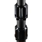 LED's work Teleskop-Stativ 3m schwarz standsichere Tripod-Mechanik