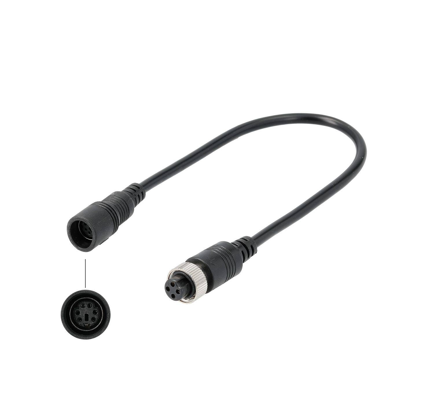 VSG24 4 auf 6 Pin Rückfahrkamera Adapterkabel Anschlusskabel Adapter 12V-24V