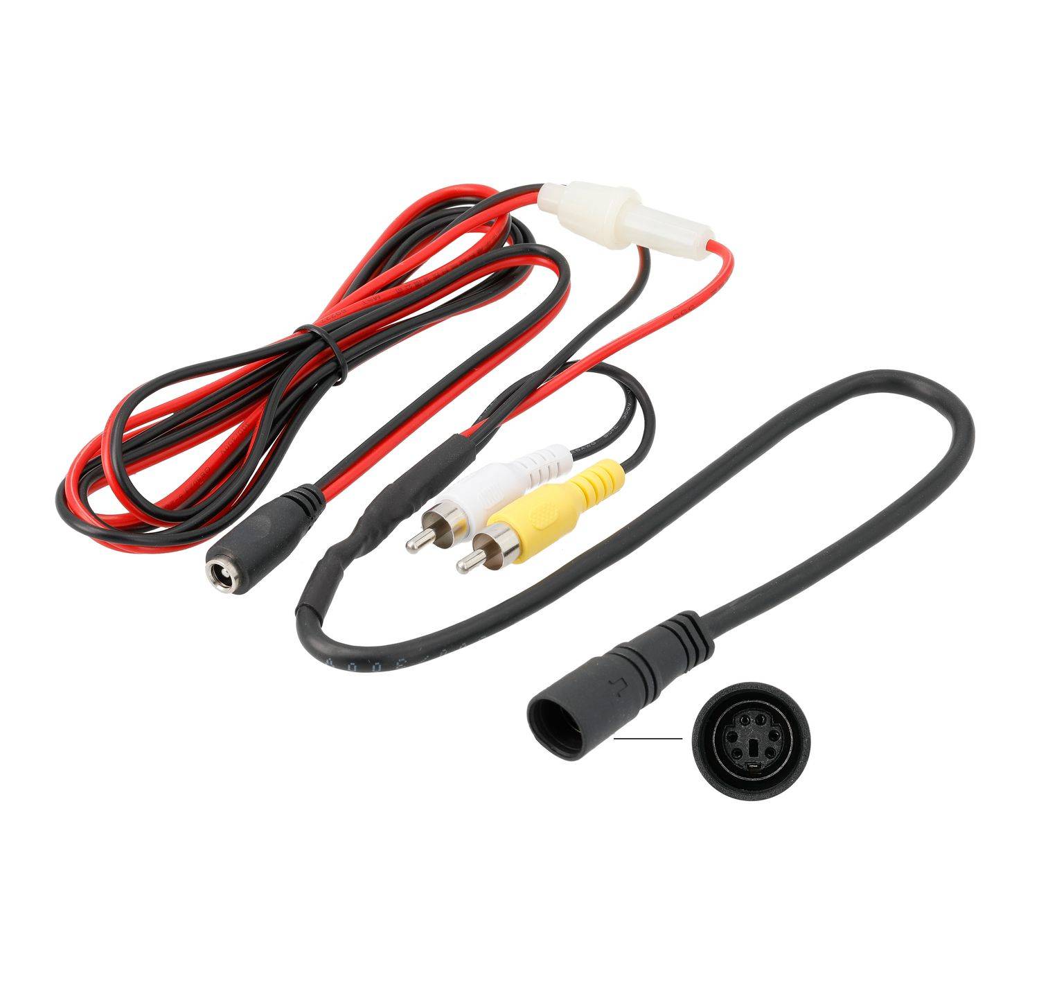 VSG24 Rückfahrkamera Adapterkabel Anschlusskabel Adapter Chinch für 12V-24V