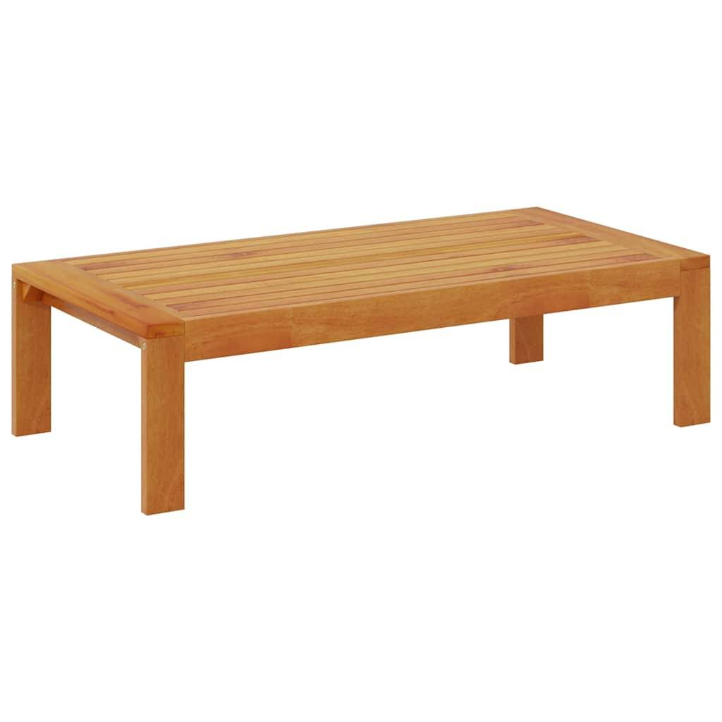 vidaXL Gartentisch 100x50x27 cm Massivholz Akazie