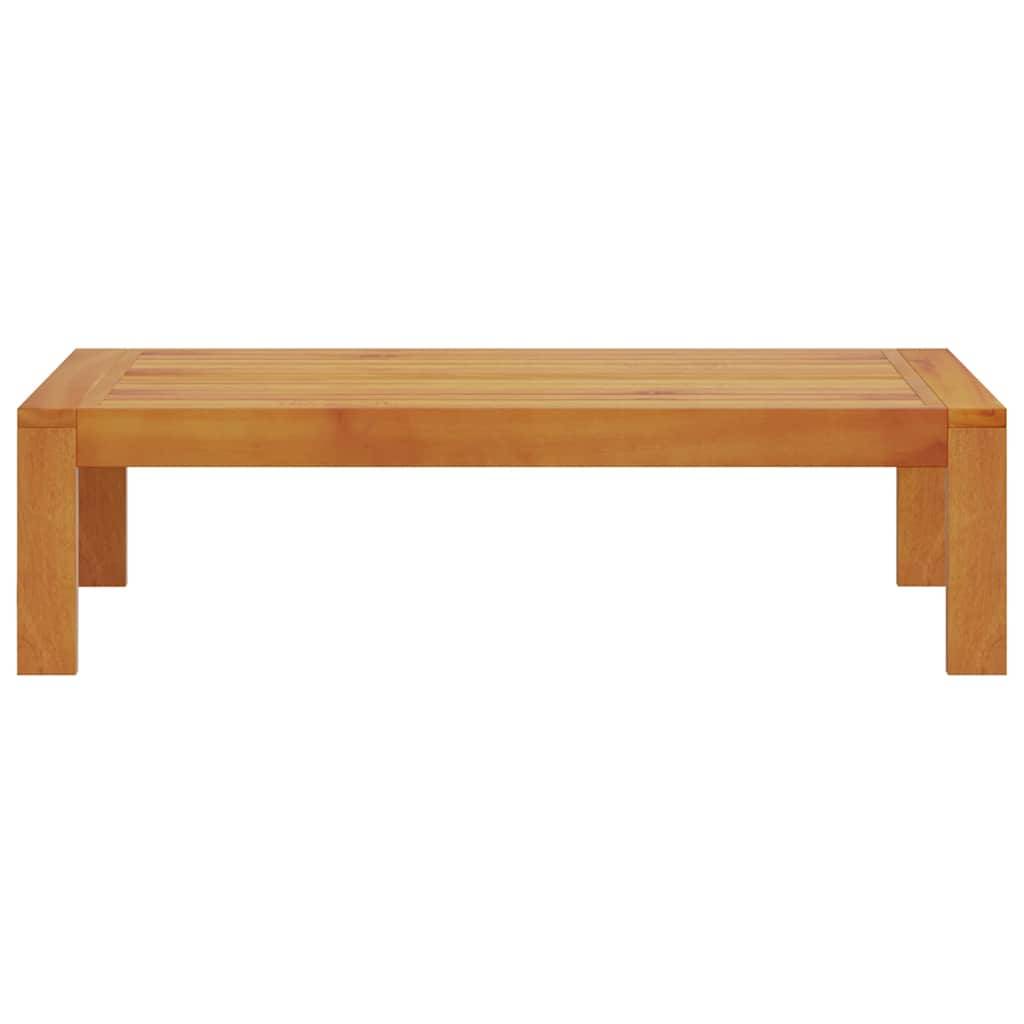 vidaXL Gartentisch 100x50x27 cm Massivholz Akazie
