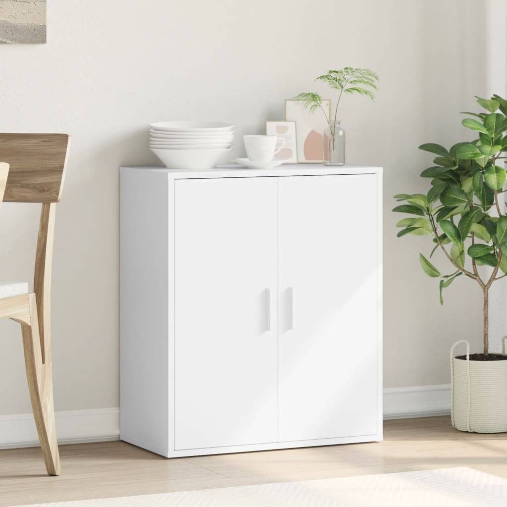 vidaXL Sideboard Weiß 79x38x80 cm Holzwerkstoff