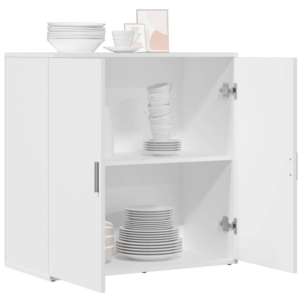 vidaXL Sideboard Weiß 79x38x80 cm Holzwerkstoff