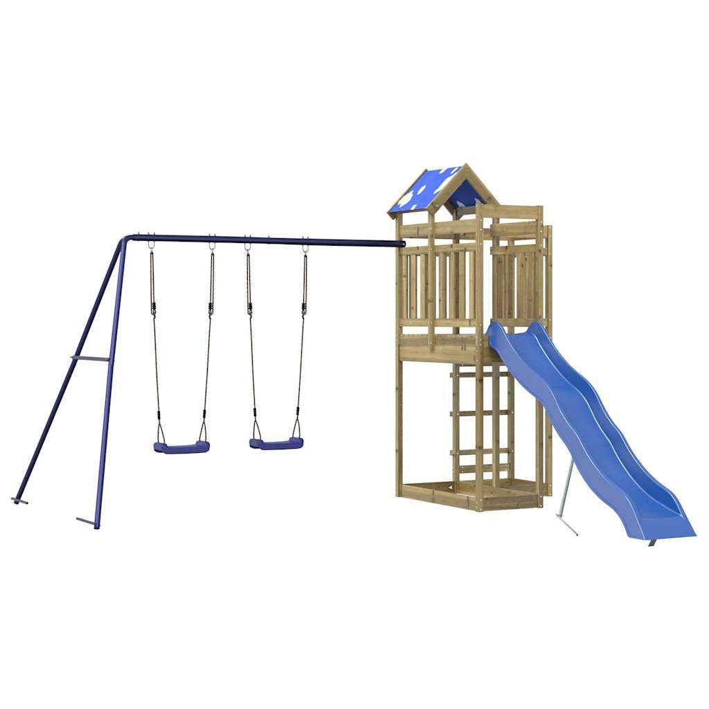 vidaXL Spielturm Imprägniertes Kiefernholz