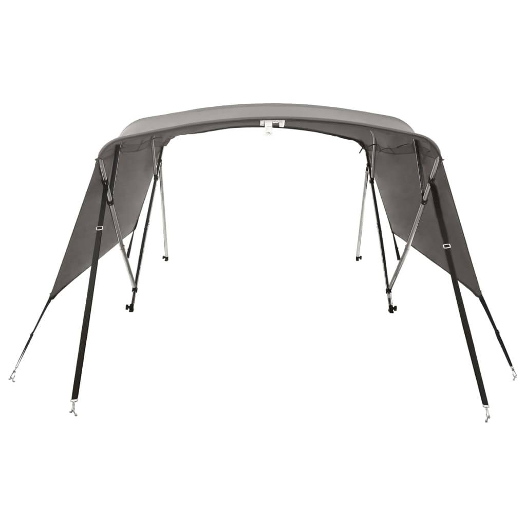 vidaXL 4-Bow Bimini-Top mit Seitenteilen 243x(230-244)x137 cm