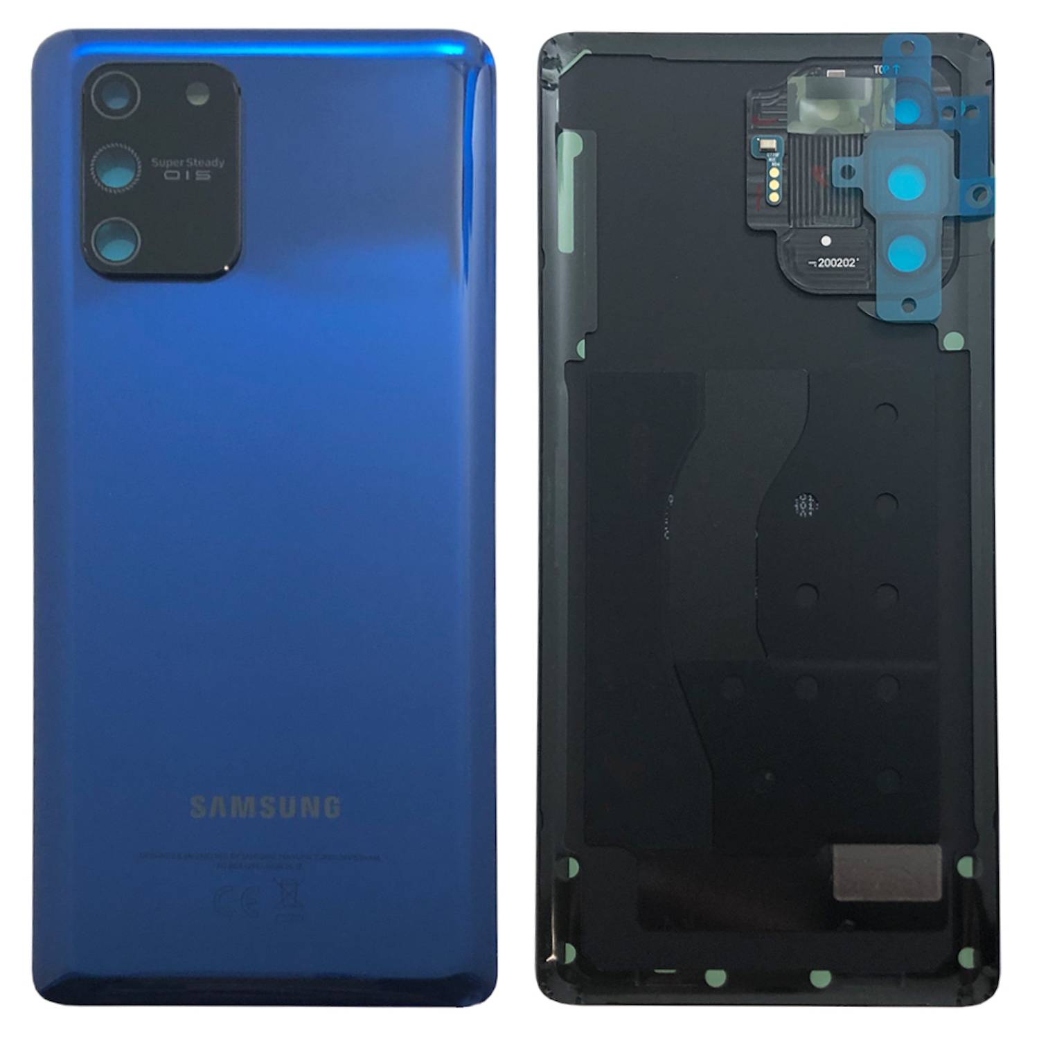 Samsung GH82-21670C Akkudeckel für Galaxy S10 Lite G770F + Klebepad