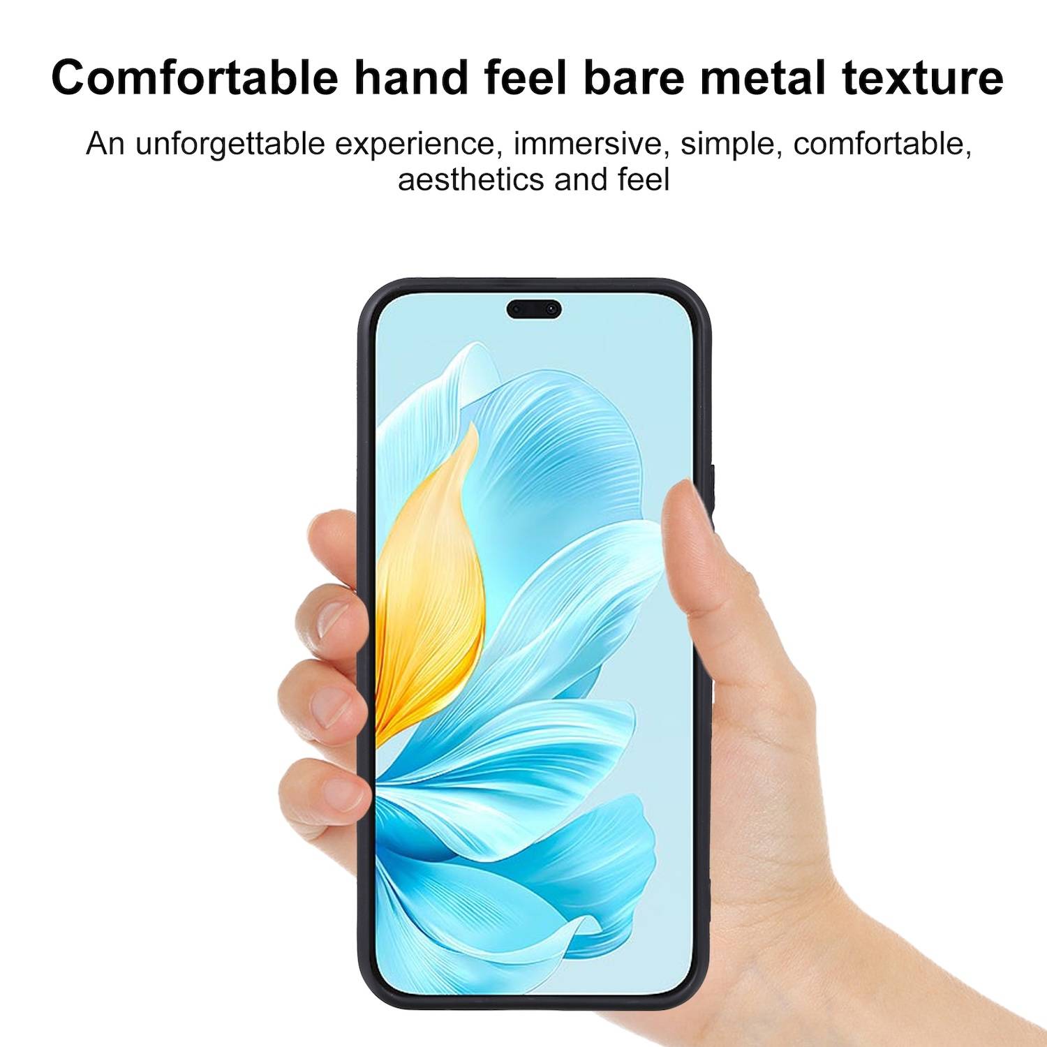 Für Honor 200 Lite Silikon TPU Schutz Hülle Cover Case dünn Schwarz