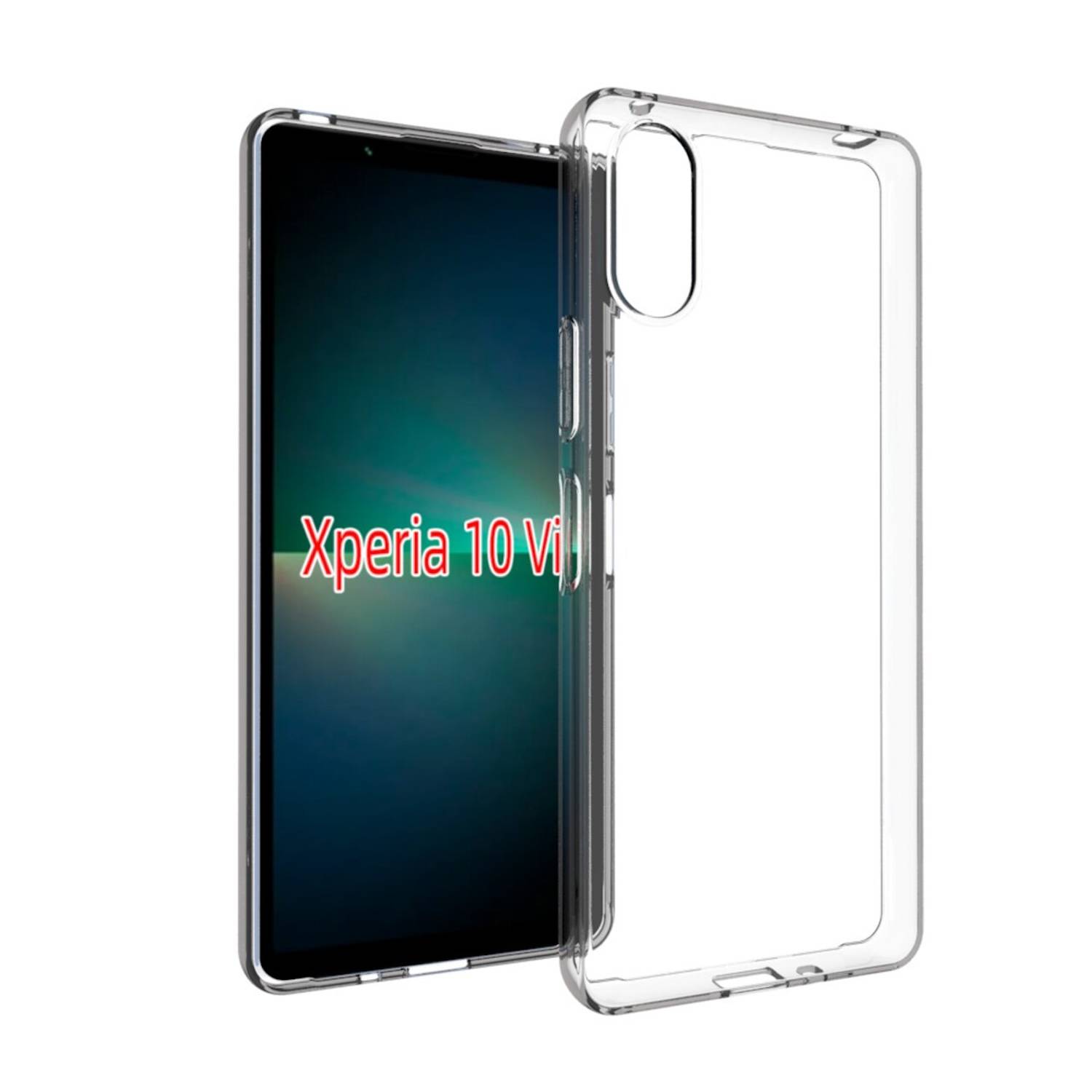 Für Sony Xperia 10 VI Silikon TPU Schutz Handy Hülle dünn Transparent