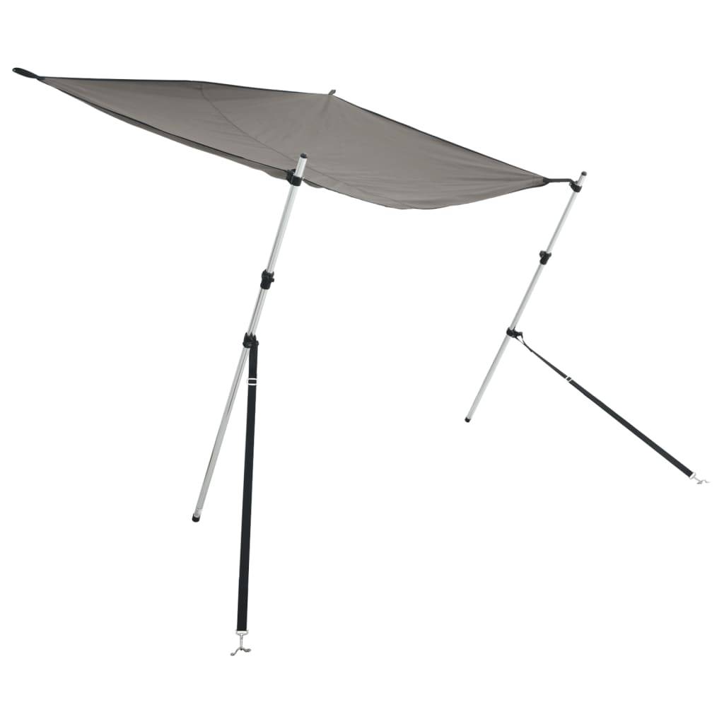 vidaXL T-Top-Beschattungsverlängerung Anthrazit 170x170x(113-182,5) cm